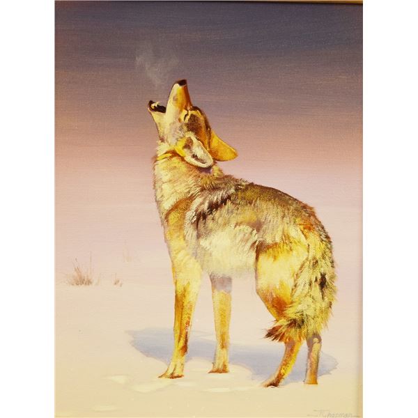 Chapman, J. T., oil on board, Me and My Shadow, 14" x 11", framed, 2005