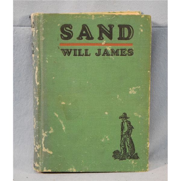 James, Will, Sand, Charles Scribner & Sons, 1929, near fine