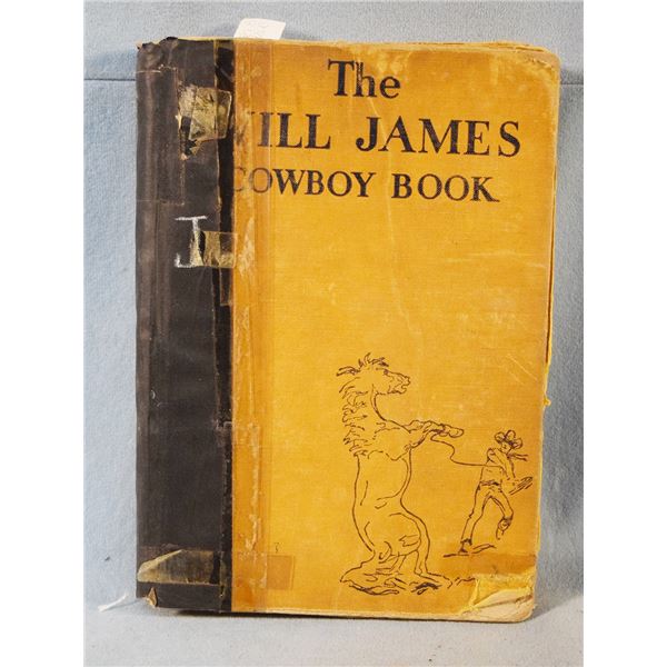 James, Will, The Will James Cowboy Book, 1st, Charles Scribner & Sons, 1938, fair