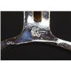 Image 7 : 2 pair of spurs: Buermann-style drop shank iron spurs with jingle bobs & Crockett -Rinalde chromed s