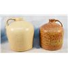 Image 1 : (2) Stoneware beehive jugs