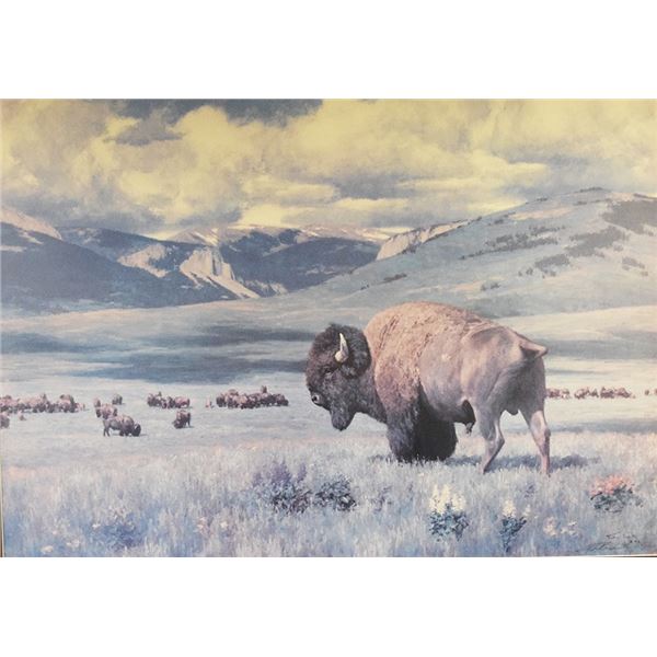 Smith, Tucker framed print, Return of Summer, 20" x 30", #869/1000, signed lower right