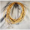 Image 1 : Rawhide braided lariat, approx 35'