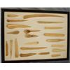Image 7 : 2 Riker Cases: 25 bone awls and quill flatteners & 21 bone awls and quill flatteners