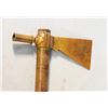 Image 5 : Native American brass pipe tomahawk