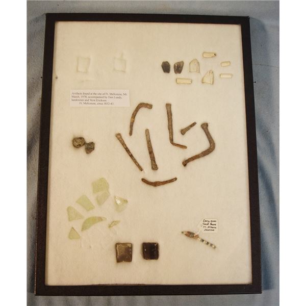 (2) Riker Cases: 30+/- homesteader items from Fort McKenzie & 29 +/- reservation items from Slabtown