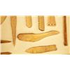 Image 8 : (2) Riker Cases: 28 scrapers & 13 bone tools