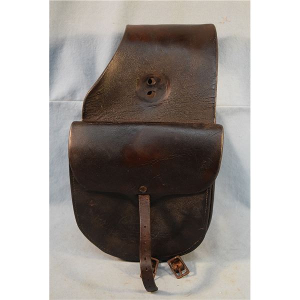Al Furstnow, Miles City, MT, saddle bags, oval mark