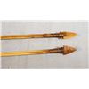 Image 5 : 3 pcs: Early bow (no string) with (2) arrows, with display case