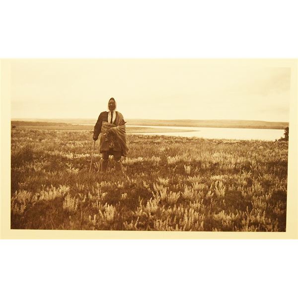 (2) F. B. Fiske matted photo prints, White Bull, 5.5" x 9.25", #199/300 and Joe No Heart, 8" x 6", #