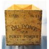 Image 7 : 2 pcs: Dupont Special Gelatin crate, 7.5" x 18" x 13" & Dupont Black Pellet Powder crate, 9.5" x 22.