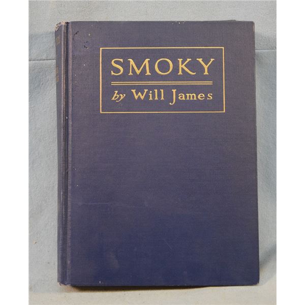 James, Will, Smokey, blue cloth, Charles Scribner & Sons, 1926, near fine