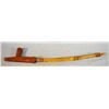 Image 2 : (2) Peace pipes, catlinite