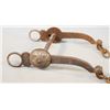 Image 9 : (2) silver mounted bar bits
