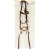 Image 1 : Al Furstnow bridle w/ iron bit, brass rosettes