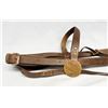 Image 2 : Al Furstnow bridle w/ iron bit, brass rosettes