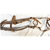Image 3 : Al Furstnow bridle w/ iron bit, brass rosettes
