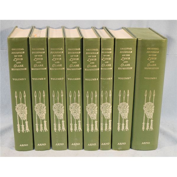 Original Journals of The Lewis & Clark Expedition, Vols 1-8, fine, Arno Press, ©1969
