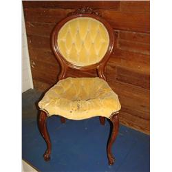 Balloon Back Parlour Chair (as is)