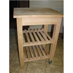 Butcherblock Top Kitchen Island