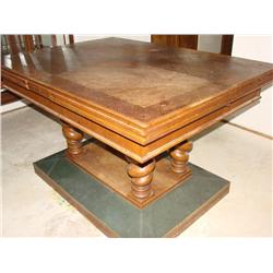 Oak & Barley Twist Table