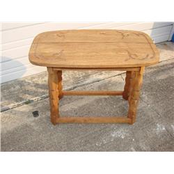 Western Style Handcrafted Table