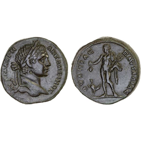 ROMAN PROVINCIAL, THRACE: Pautalia, Caracalla, 198-217, AE29 (16.85g), Choice VF