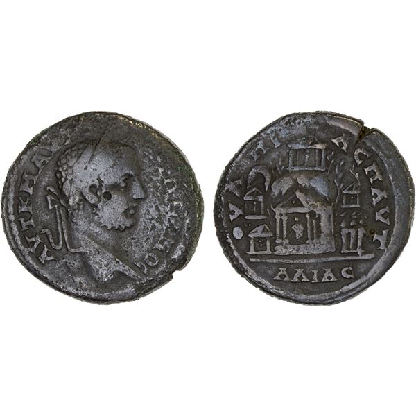 ROMAN PROVINCIAL, THRACE: Pautalia, Caracalla, 198-217, AE30 (15.66g), VF