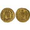 Image 1 : BYZANTINE EMPIRE: Maurice Tiberius, 582-602, AV solidus (4.26g), Constantinople, Choice AU
