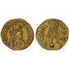 Image 1 : BYZANTINE EMPIRE: Constans II, 641-668, AV semissis (2.18g), Constantinople, XF-AU