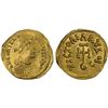 Image 1 : BYZANTINE EMPIRE: Constantine IV Pogonatus, 668-685, AV semissis (2.14g), Constantine, AU-UNC