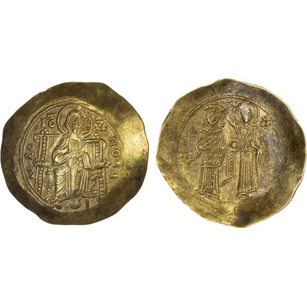 BYZANTINE EMPIRE: John II Comnenus, 1118-1143, AV hyperpyron (4.3g), Constantinople, VF-XF
