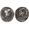 Image 1 : NABATAEA: Obodas II, 30-9 BC, AR sela' (drachm) (4.62g), year 10 (21 BC), VF
