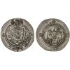 Image 1 : ARAB-SASANIAN: al-Hajjaj b. Yusuf, 694-713, AR drachm (3.81g), DA+P (Fasâ), YE71 (= AH83), VF-XF