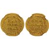 Image 1 : UMAYYAD: 'Abd al-Malik, 685-705, AV dinar (4.29g), NM (Dimashq), AH79, NGC AU details