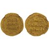 Image 1 : UMAYYAD: al-Walid I, 705-715, AV dinar (4.25g), NM (Dimashq), AH91, NGC AU details