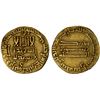 Image 1 : ABBASID: al-Rashid, 786-809, AV dinar (4.24g), NM (Madinat al-Salam), AH188, VF-XF