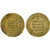 Image 1 : ABBASID: al-Muqtadir, 908-932, AV dinar (4.08g), Misr, AH318, choice AU