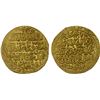 Image 1 : BAHRI MAMLUK: Lajin, 1296-1299, AV dinar (5.23g), Dimashq, DM, AU