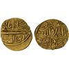 Image 1 : BURJI MAMLUK: al-Musta'in, 1412, AV bunduqi (ashrafi) (3.45g), Dimashq, ND, strong VF-XF