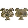 Image 1 : CENTRAL ASIA: Nestorian, ca. 9th-13th century, heavy AE seal (53.55g), VF-XF