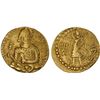 Image 1 : KUSHAN: Huvishka, ca. 151-190, AV dinar (stater) (7.81g), About VF