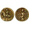 Image 1 : GUPTA: Chandragupta II, 383-412, AV dinar (7.70g), VF