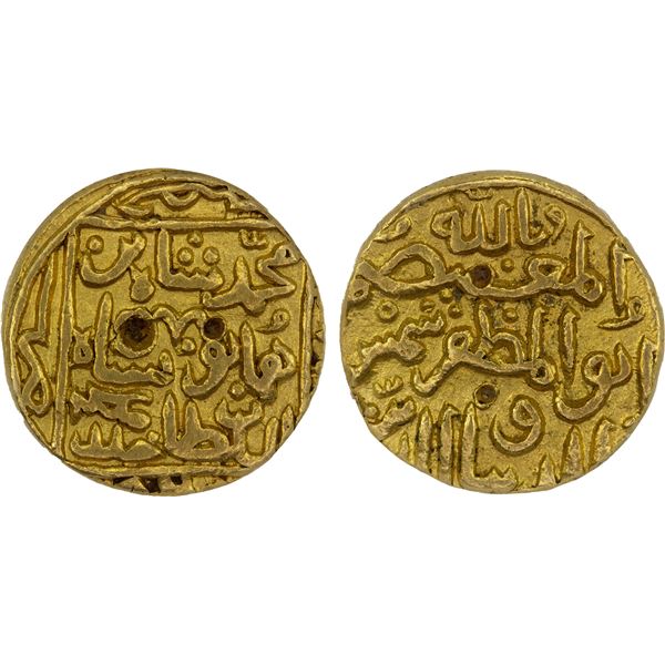 KULBARGA (BAHMANID): Muhammad II b. Humayun, 1463-1482, AV tanka (Muhammadabad), DM, ANACS VF25