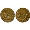 Image 1 : MUGHAL: Akbar I, 1556-1605, AV mohur (10.95g), Hadrat Delhi, AH980, bold VF-XF