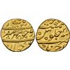 Image 1 : MUGHAL: Aurangzeb, 1658-1707, AV mohur, Ahmadnagar, AH1102 year 34, NGC MS62