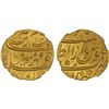 Image 1 : MUGHAL: Aurangzeb, 1658-1707, AV mohur, Bijapur, AH1112 year (4)4, NGC MS64