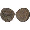 Image 1 : MYSORE: Tipu Sultan, 1782-1799, AE 1/8 paisa (1.41g), Farrukhi, AM1217, F-VF