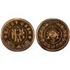 Image 1 : TRAVANCORE: Bala Rama Varma II, 1924-1949, AE 8 cash, ND (1938-49), PCGS PF64 RD