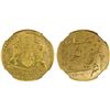 Image 1 : MADRAS PRESIDENCY: AV mohur (ashrafi), ND (1819), NGC AU58